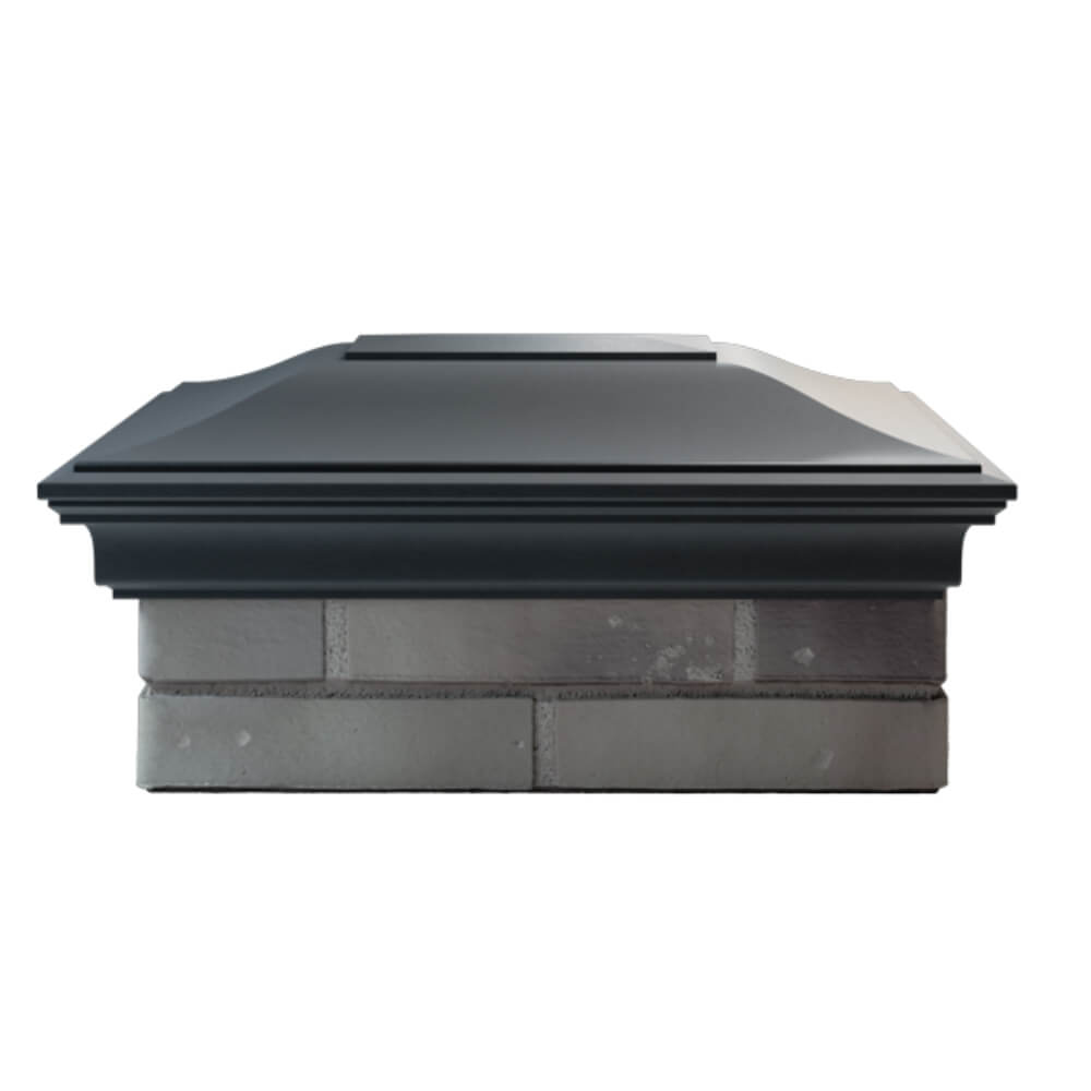 Колпак Zking Монблан Серый на столб 2х1.5 кирпича (515х385мм) в Симферополе фото