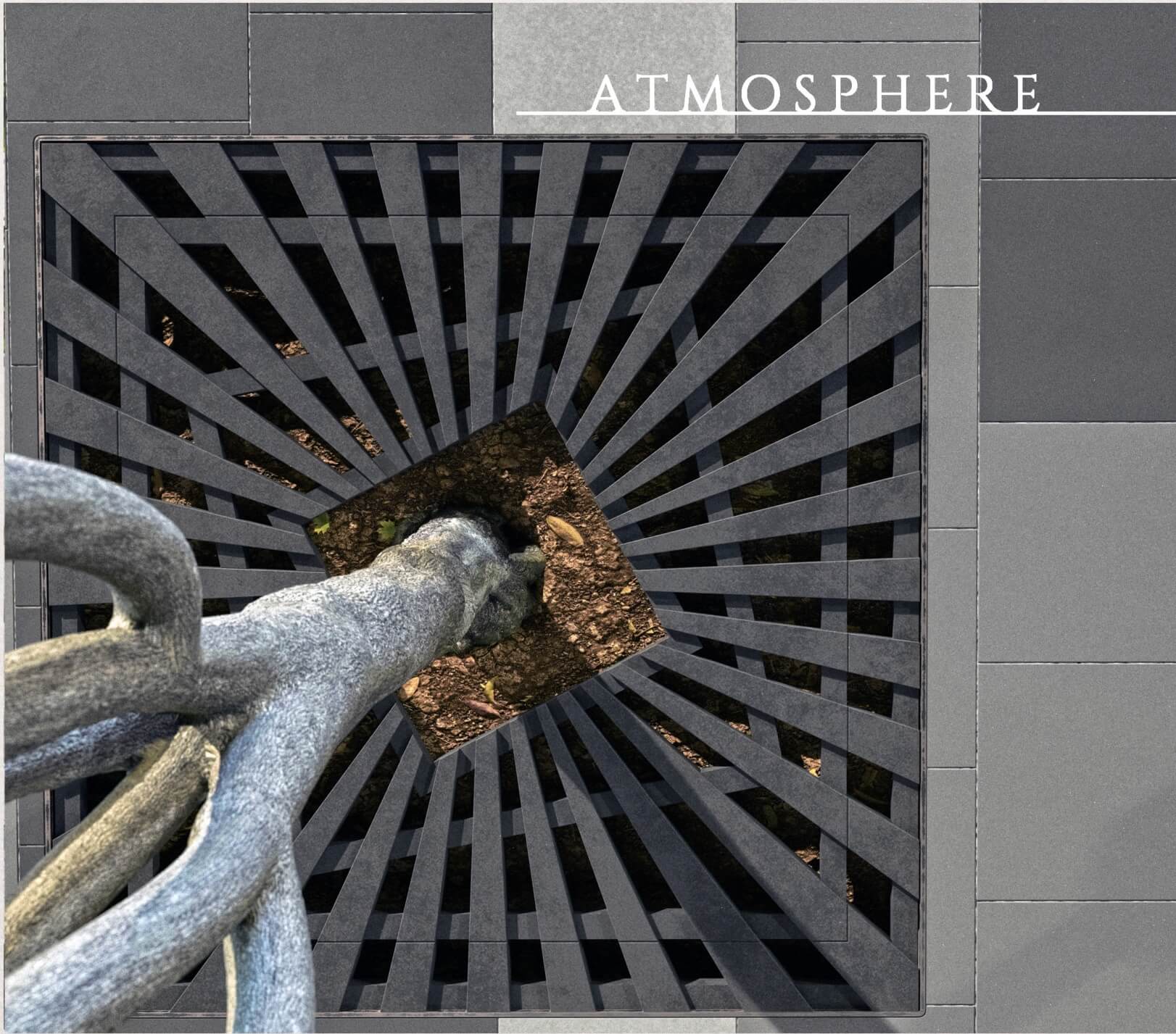 Приствольная решетка для дерева ZKING ATMOSPHERE 1.2х1.2м Черная в Симферополе фото