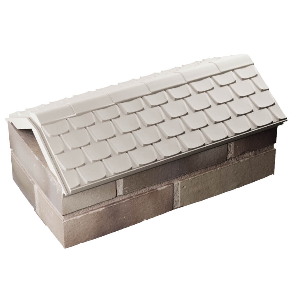 Парапет Zking Эльбрус Бежевый с посадкой на 1 кирпич (255мм) в Симферополе фото