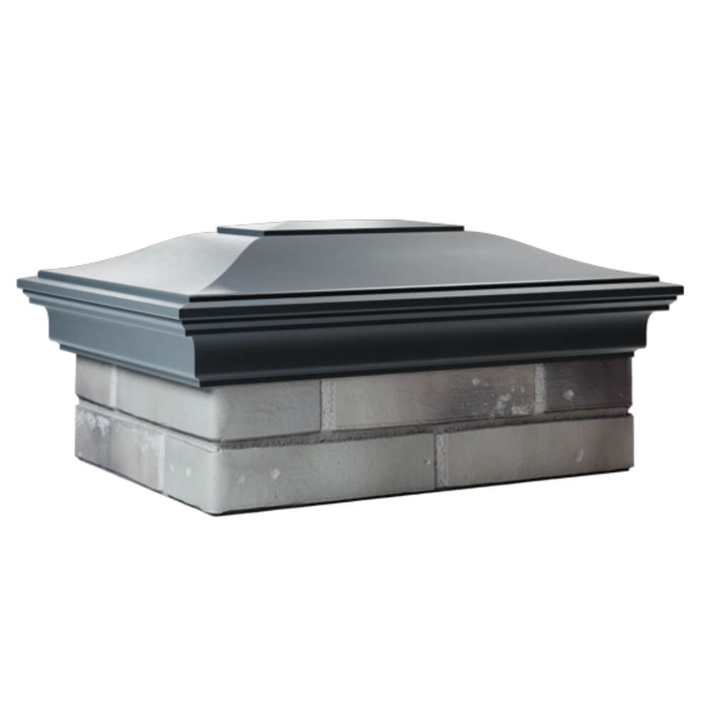 Колпак Zking Монблан Серый на столб 2х1.5 кирпича (515х385мм) в Симферополе фото