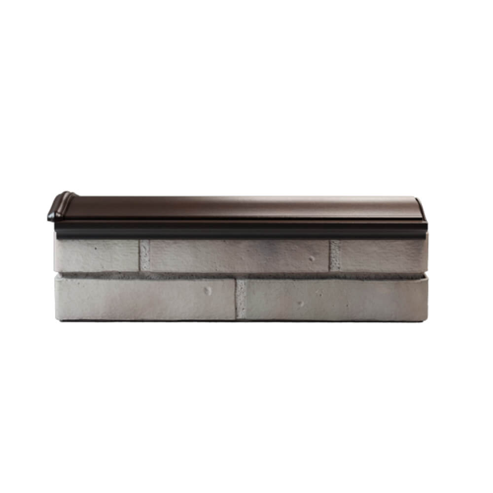 Парапет Zking Монблан Коричневый посадка на 0.5 кирпича (130мм) в Симферополе фото