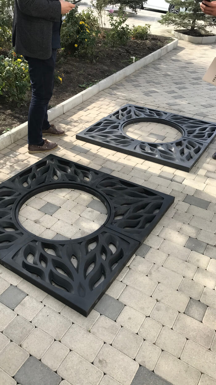 Приствольная решетка для дерева ZKING CRUST 1.2х1.2м Черная в Симферополе фото