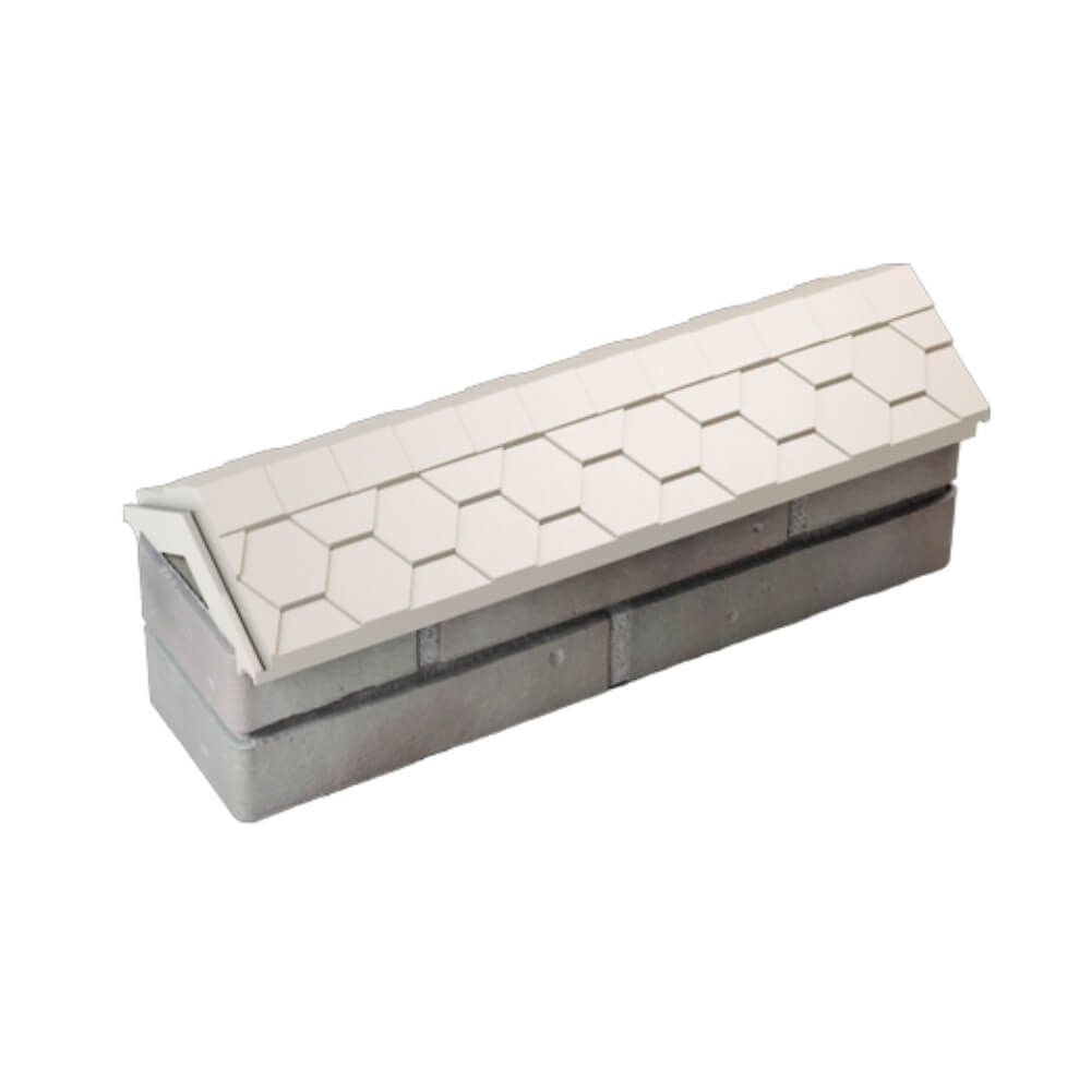 Парапет Zking Эверест Бежевый с посадкой на 0.5 кирпича (130мм) в Симферополе фото