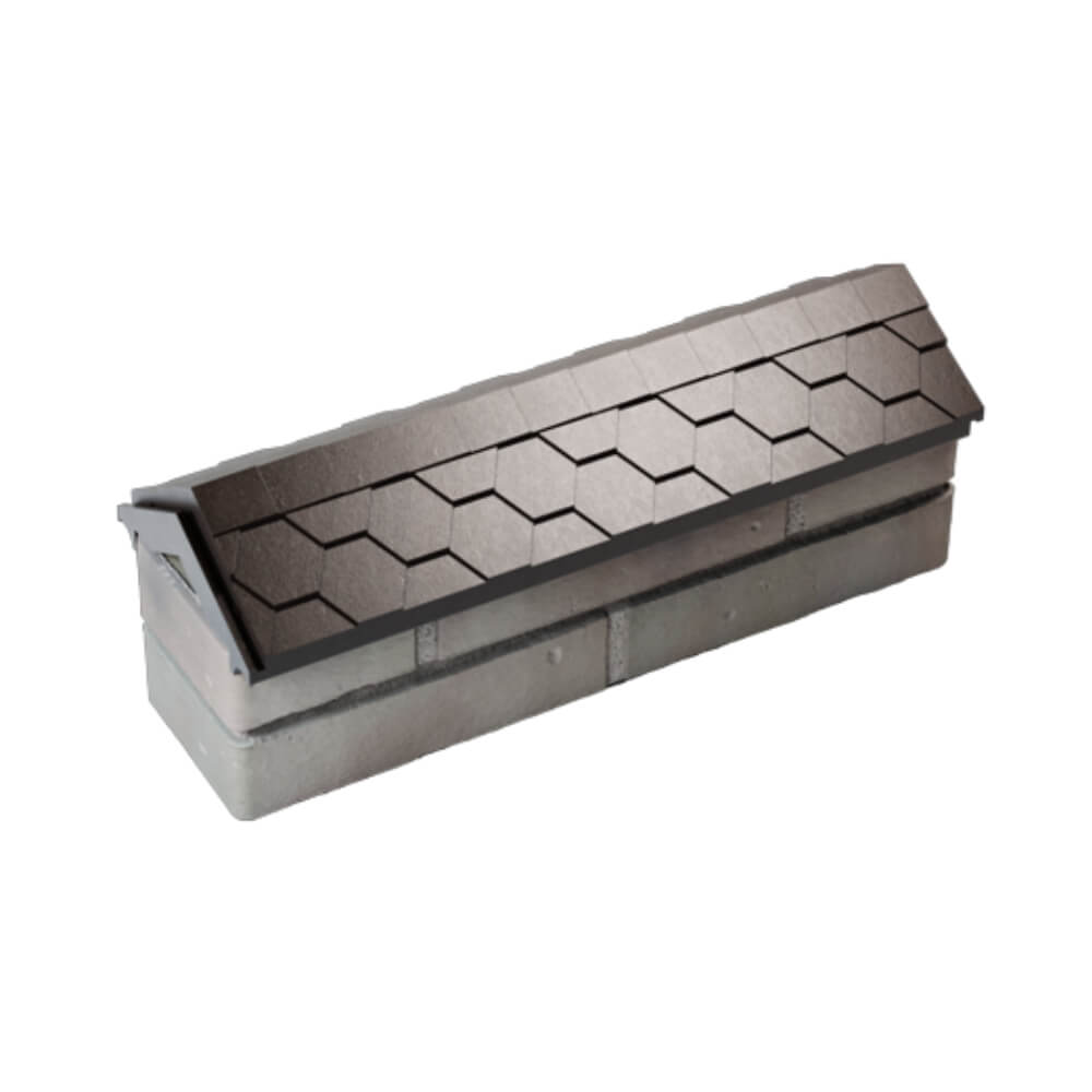 Парапет Zking Эверест Коричневый с посадкой на 0.5 кирпича (130мм) в Симферополе фото