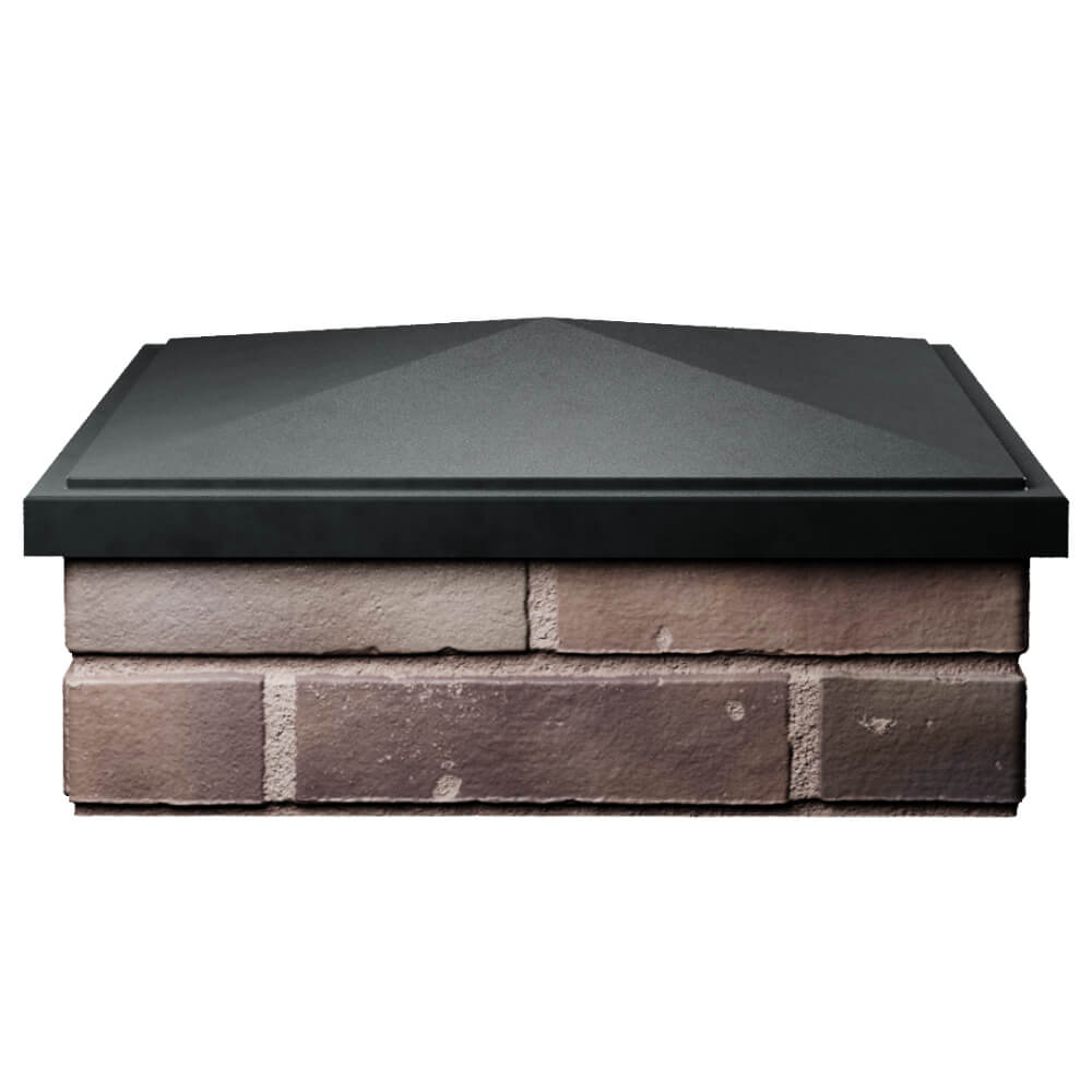 Колпак Zking БонаМоно Черный на столб 2х2 кирпича (515х515, 530х530мм) Симферополь фото