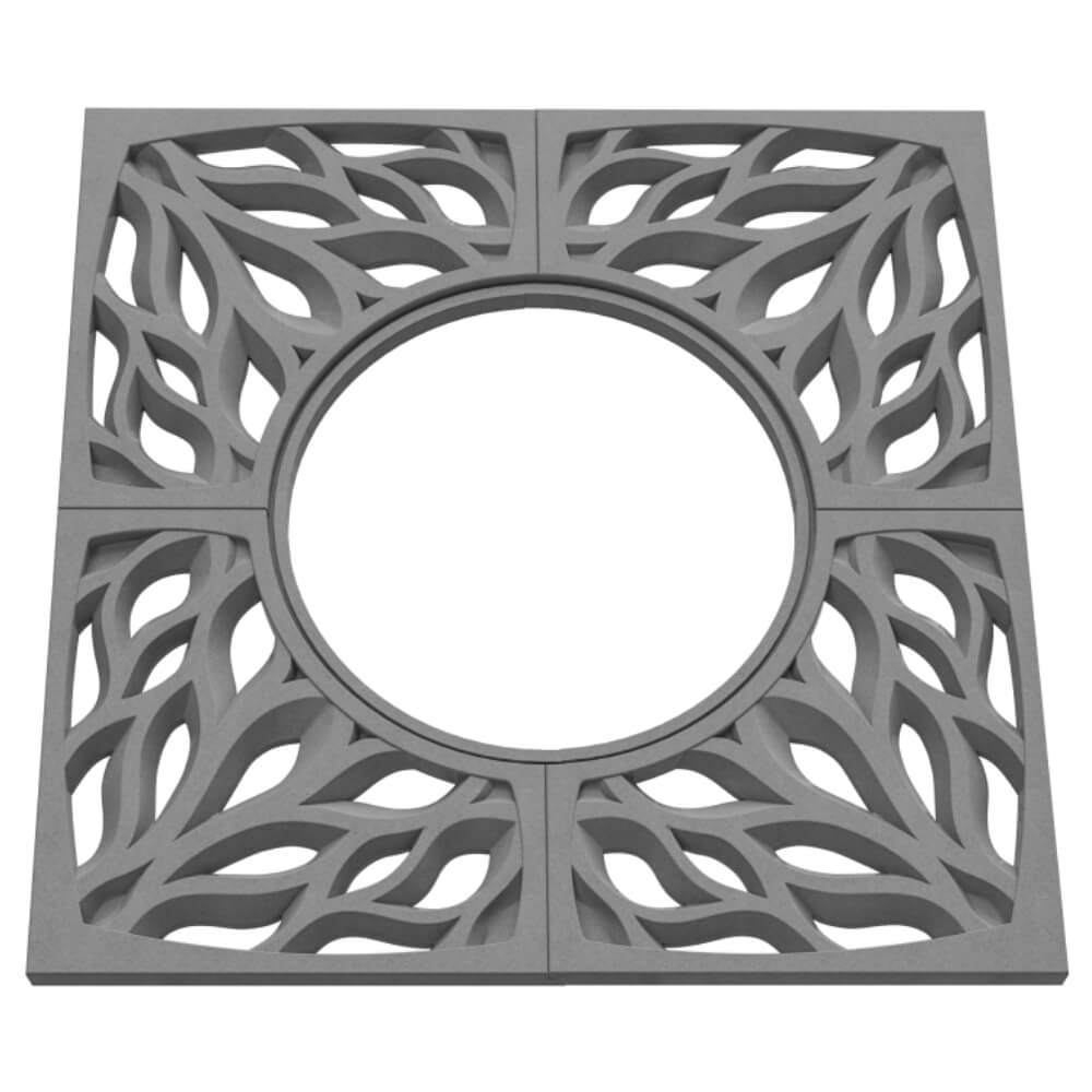 Приствольная решетка для дерева ZKING CRUST 1.2х1.2м Серая в Симферополе фото