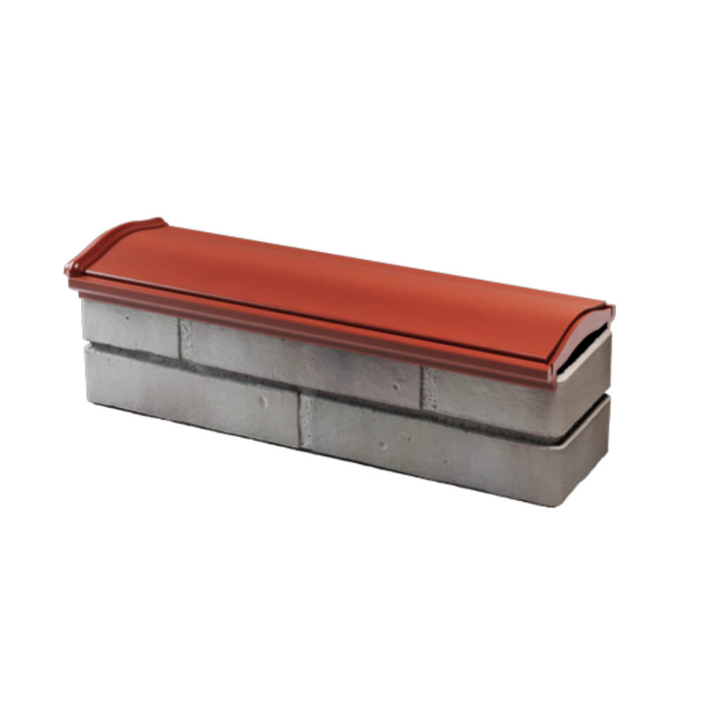 Парапет Zking Монблан Красный посадка на 0.5 кирпича (130мм) в Симферополе фото