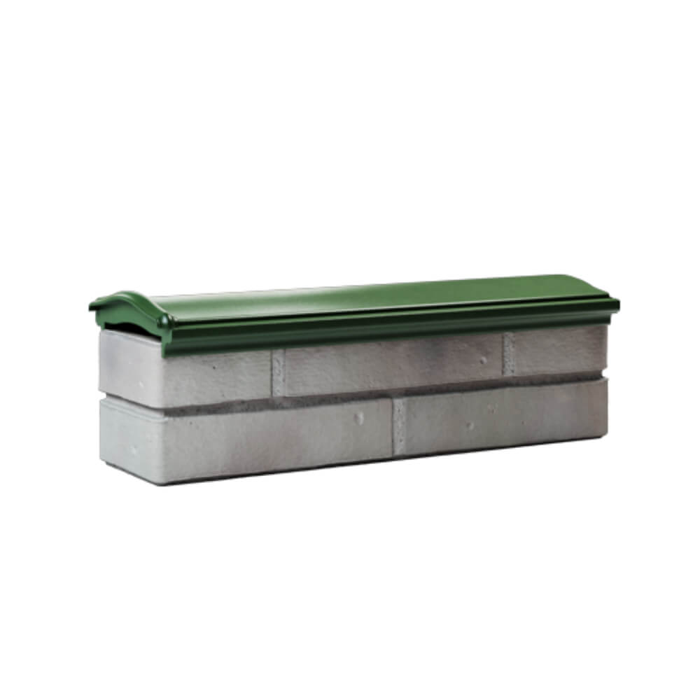 Парапет Zking Монблан Зеленый посадка на 0.5 кирпича (130мм) Симферополь фото