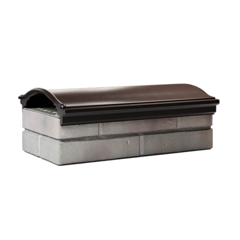 Парапет Zking Монблан Коричневый посадка на 1 кирпич (200/225/255мм) Симферополь фото