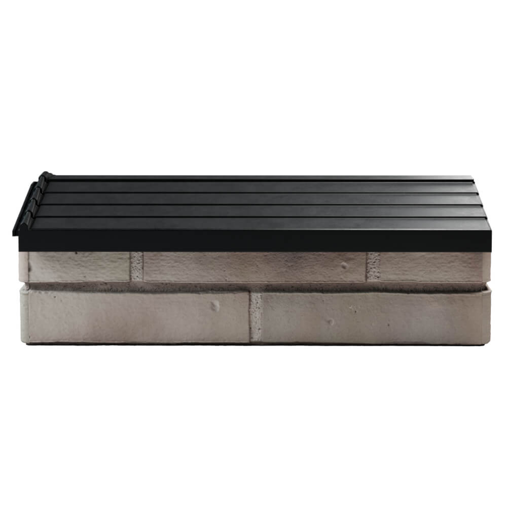 Парапет Zking Бона ХайТек Черный с посадкой на 1 кирпич (200/225/255мм) в Симферополе фото