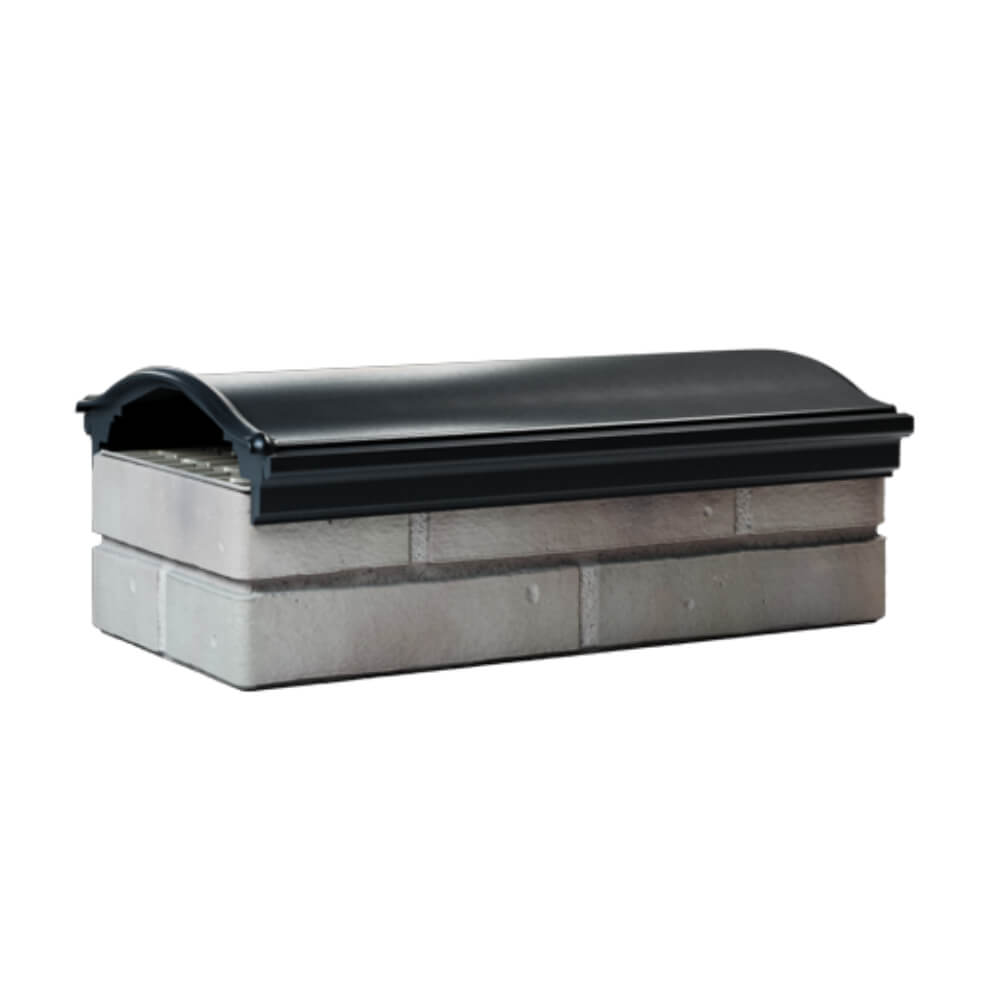 Парапет Zking Монблан Черный посадка на 1 кирпич (200/225/255мм) Симферополь фото