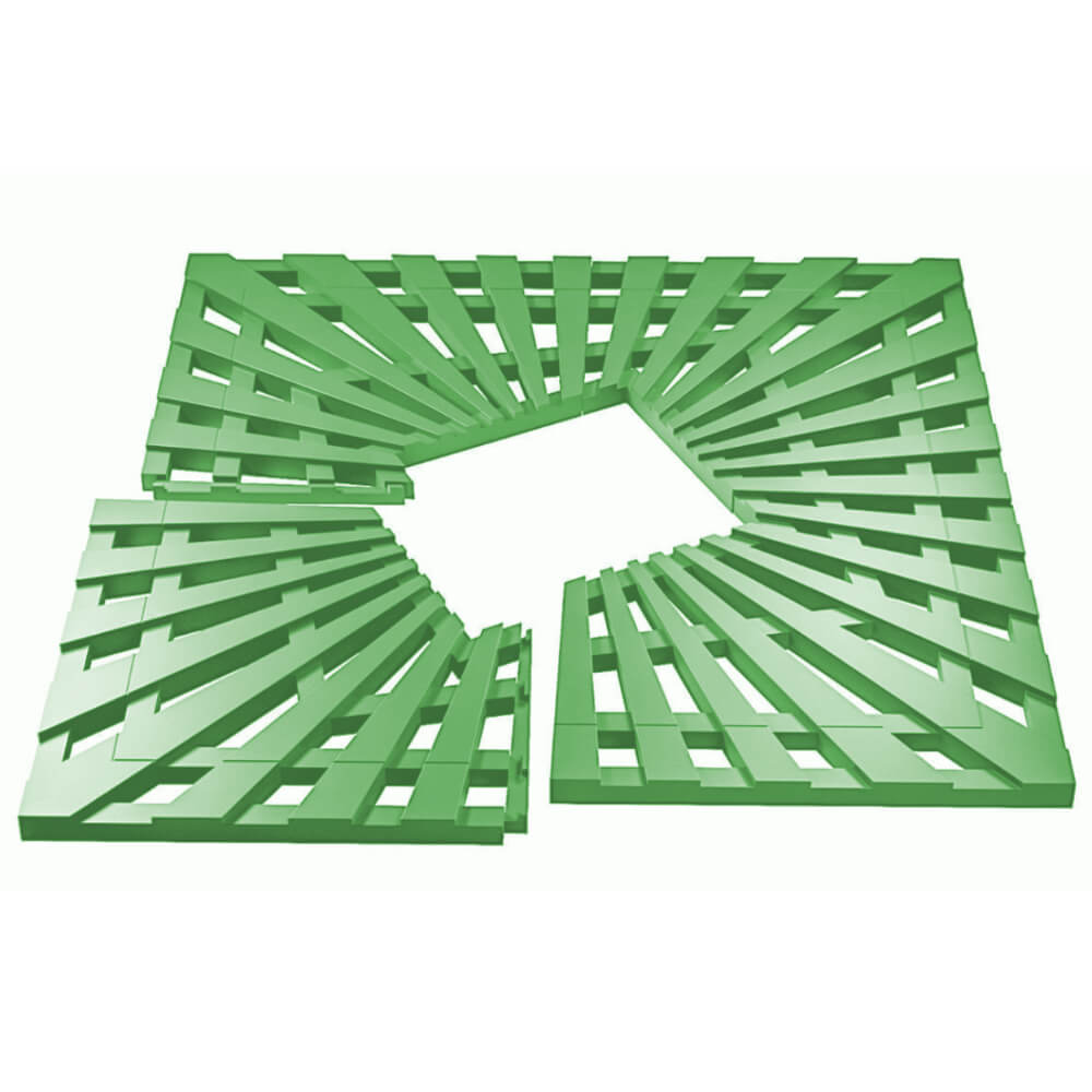 Приствольная решетка для дерева ZKING ATMOSPHERE 1.2х1.2м Зеленая в Симферополе фото