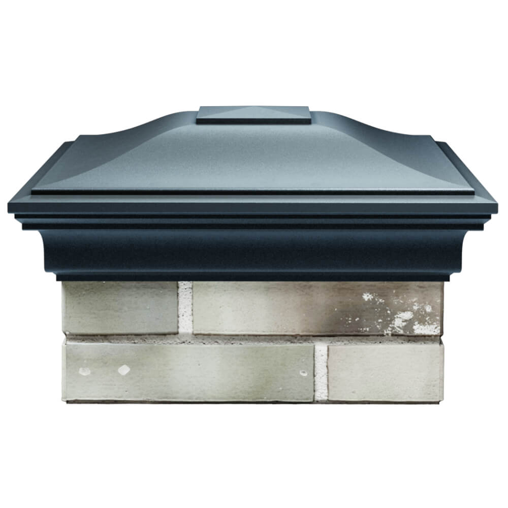 Колпак Zking Монблан Серый на столб 1.5х1.5 кирпича (385х385мм) Симферополь фото