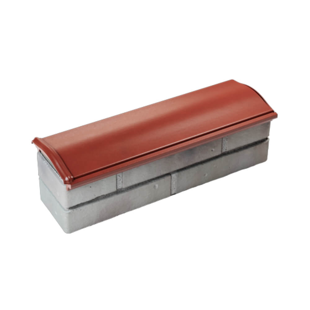 Парапет Zking Монблан Красный посадка на 0.5 кирпича (130мм) в Симферополе фото