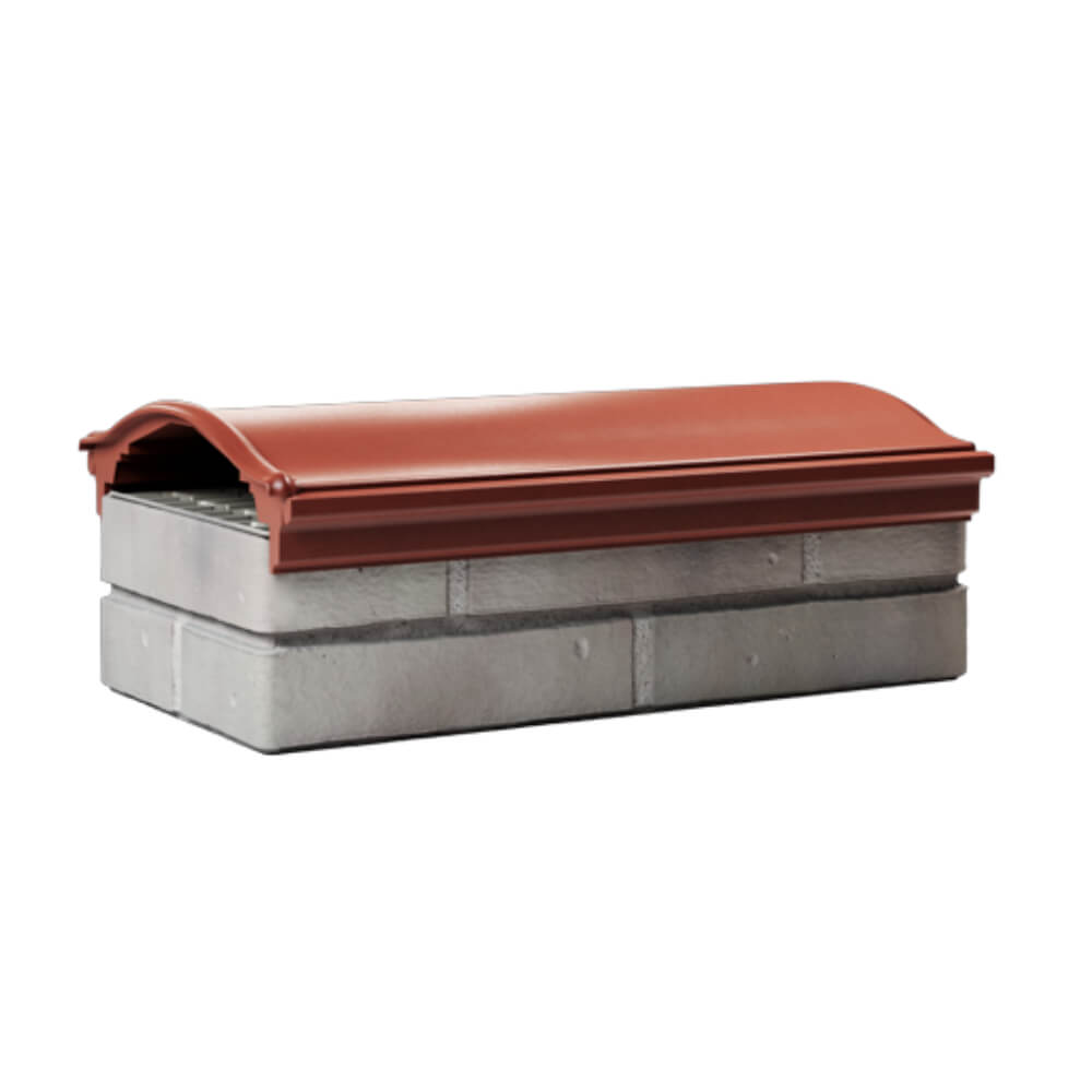 Парапет Zking Монблан Красный посадка на 1 кирпич (200/225/255мм) Симферополь фото