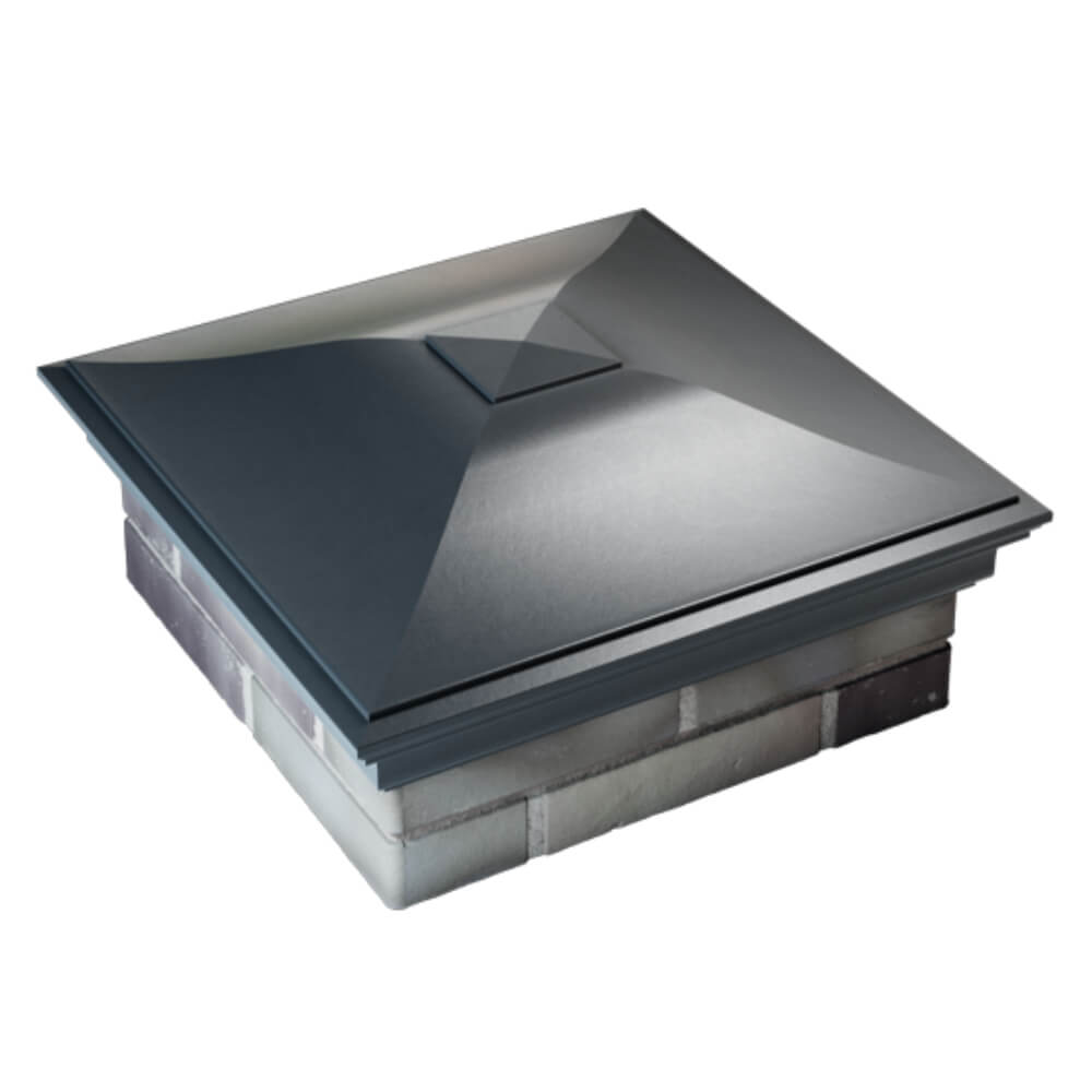 Колпак Zking Монблан Серый на столб 2х2 кирпича (515х515мм) Симферополь фото