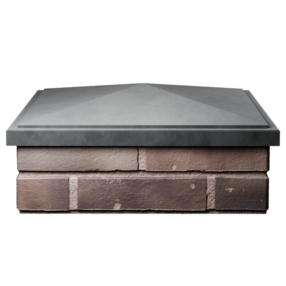 Колпак Zking БонаМоно Серый на столб 2х2 кирпича (515х515, 530х530мм) Симферополь фото