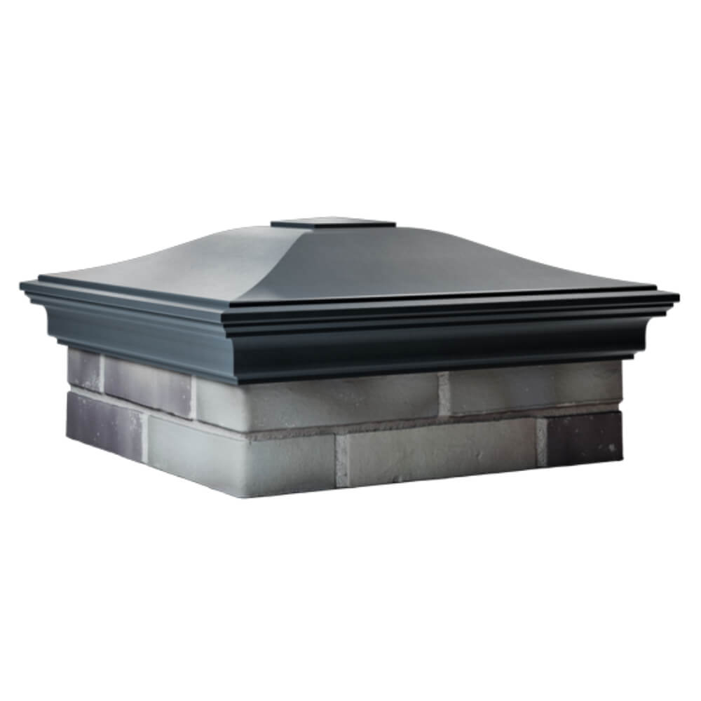 Колпак Zking Монблан Серый на столб 2х2 кирпича (515х515мм) в Симферополе фото