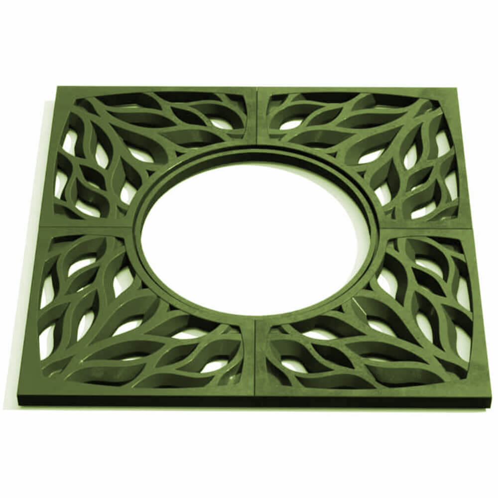 Приствольная решетка для дерева ZKING CRUST 1.2х1.2м Зеленая Симферополь фото