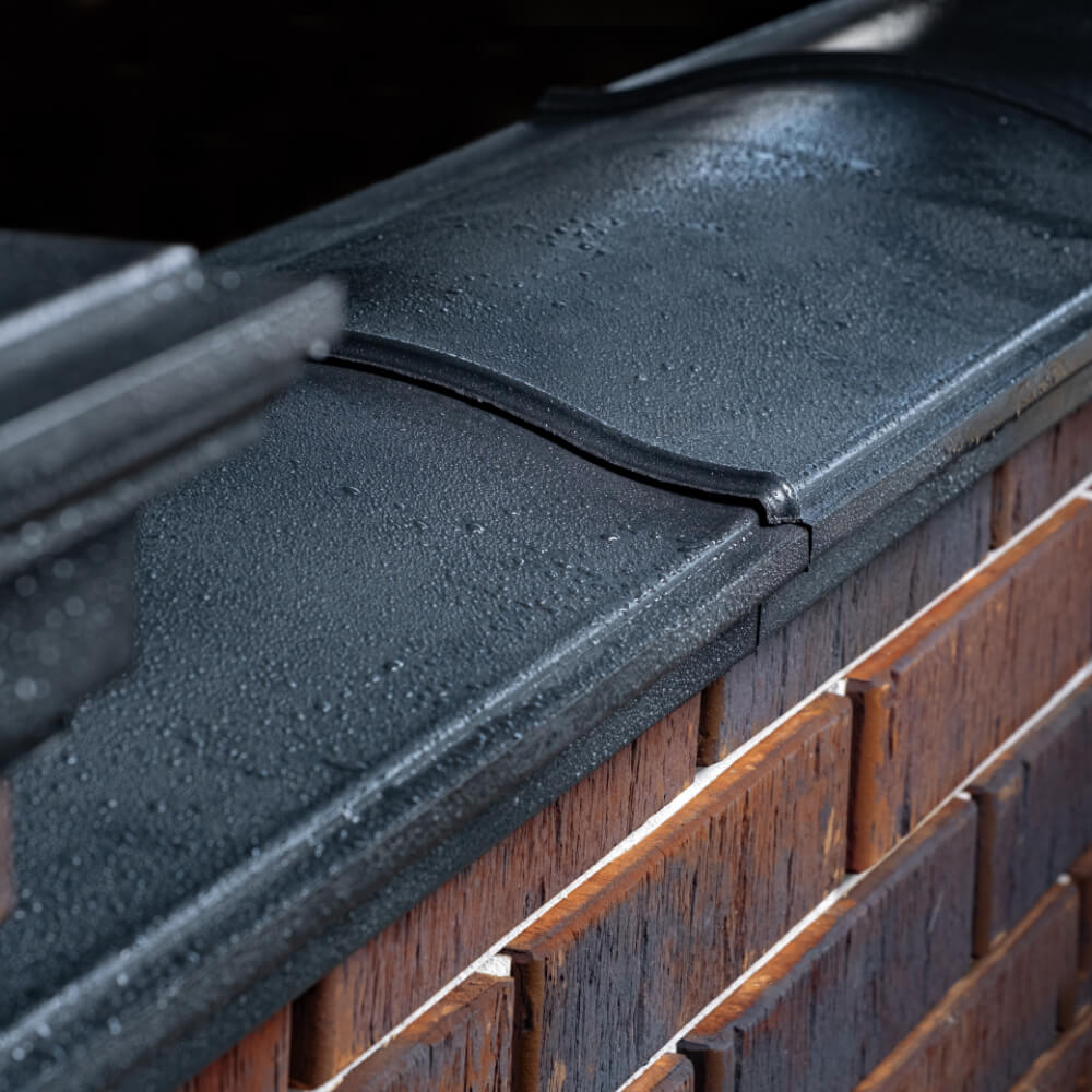 Парапет Zking Монблан Черный посадка на 0.5 кирпича (130мм) в Симферополе фото