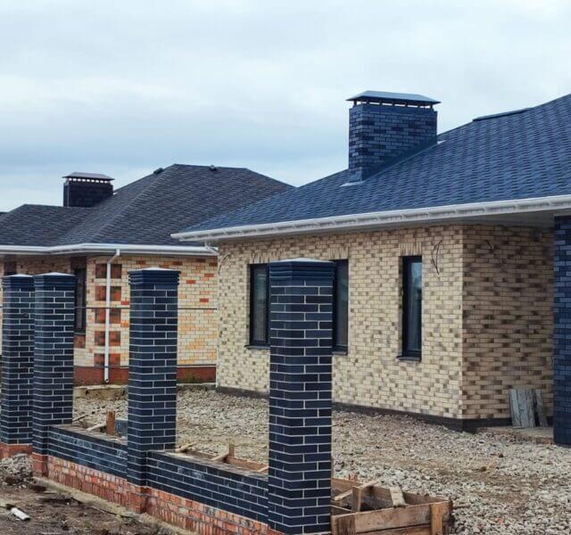 Колпак Zking Бона ХайТек Серый на столб 1.5х1.5 кирпича (385х385мм) в Симферополе фото