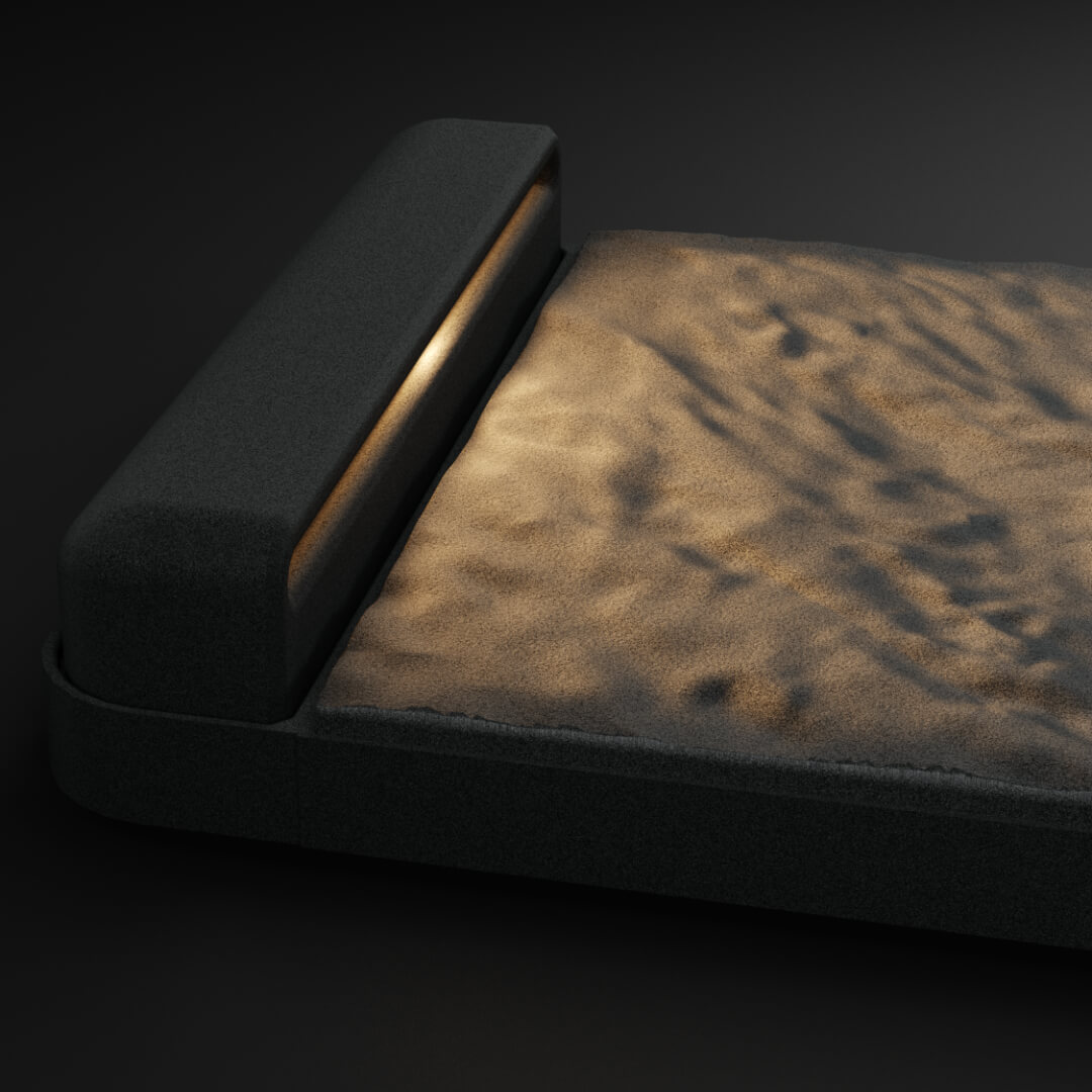 LED Светильник для шаговой плиты STONE Графитовый Серый 330х75х98мм Симферополь фото