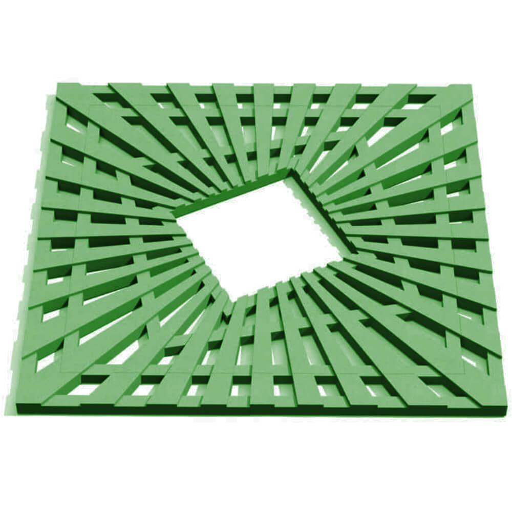 Приствольная решетка для дерева ZKING ATMOSPHERE 1.2х1.2м Зеленая Симферополь фото