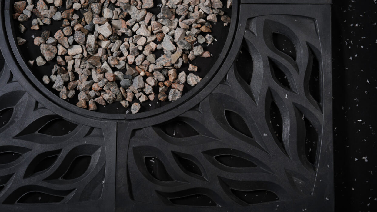 Приствольная решетка для дерева ZKING CRUST 1.2х1.2м Черная в Симферополе фото